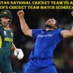 Afghanistan National Cricket Team vs Australian Men’s Cricket Team Match Scorecard