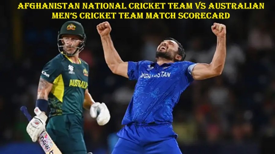 Afghanistan National Cricket Team vs Australian Men’s Cricket Team Match Scorecard