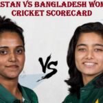 Pakistan vs Bangladesh Women's Cricket Scorecard