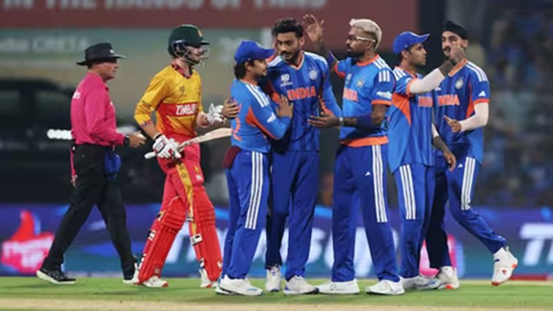 India National Cricket Team vs Zimbabwe National Cricket Team Timeline